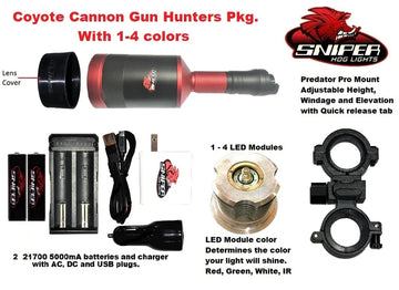 How to mount Sniper Hog Lights for maximum effectiveness?